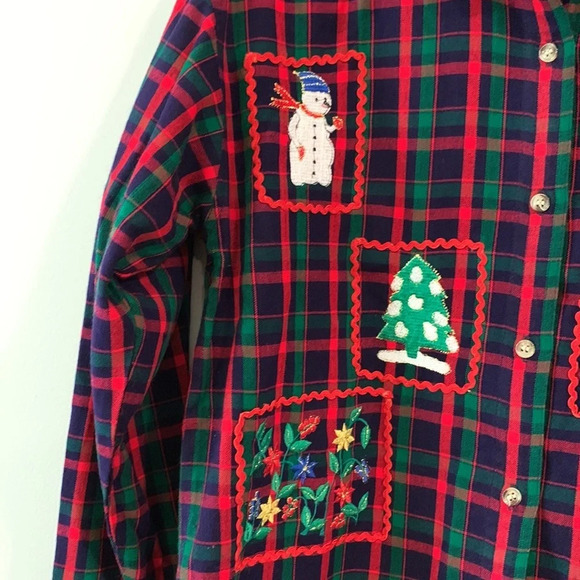That’s The Way To Go - Always Innovative, small plaid Christmas shirt - Picture 5 of 6
